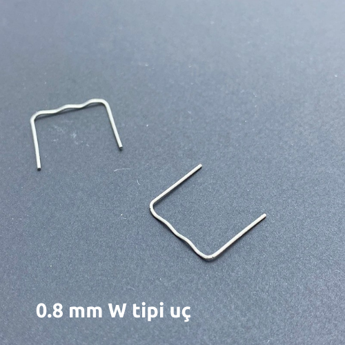 100 Adet Çelik Tamir Teli – 0.8 mm Plastik Kaynak Ucu (S V W Tipi)