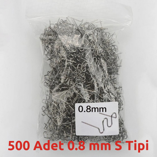200  Uç Hediyeli Tampon  Tamir Cihazı / 0.8mm Plastik Kaynak Yedek Telleri