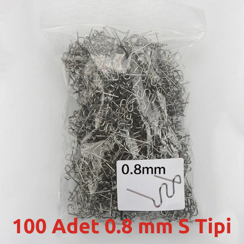 200  Uç Hediyeli Tampon  Tamir Cihazı / 0.8mm Plastik Kaynak Yedek Telleri