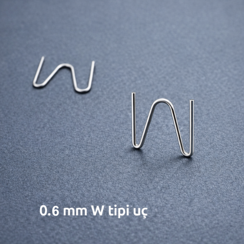 1500 Adet Karma Paket – S, W Tipi (Düz), V, M Tipi Plastik Tamir Teli