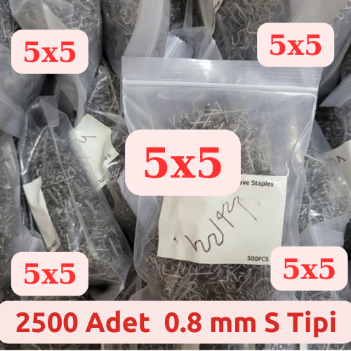 200  Uç Hediyeli Tampon  Tamir Cihazı / 0.8mm Plastik Kaynak Yedek Telleri