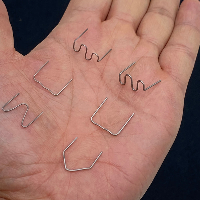 600 Adet Karışık Plastik Tamir Teli | S, V, W, M Tipi